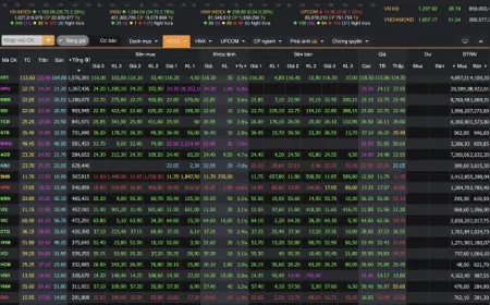Chứng khoán chốt phiên sáng tăng 27 điểm