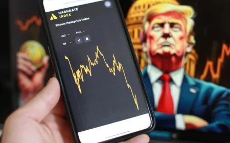 Thuế đối ứng của ông Trump bóp nghẹt thợ đào Bitcoin