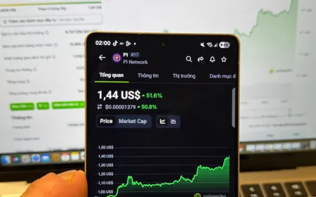 Gần 1,5 tỉ USD được giao dịch trong 24h, giá đồng Pi tăng lên hơn 1,4 USD