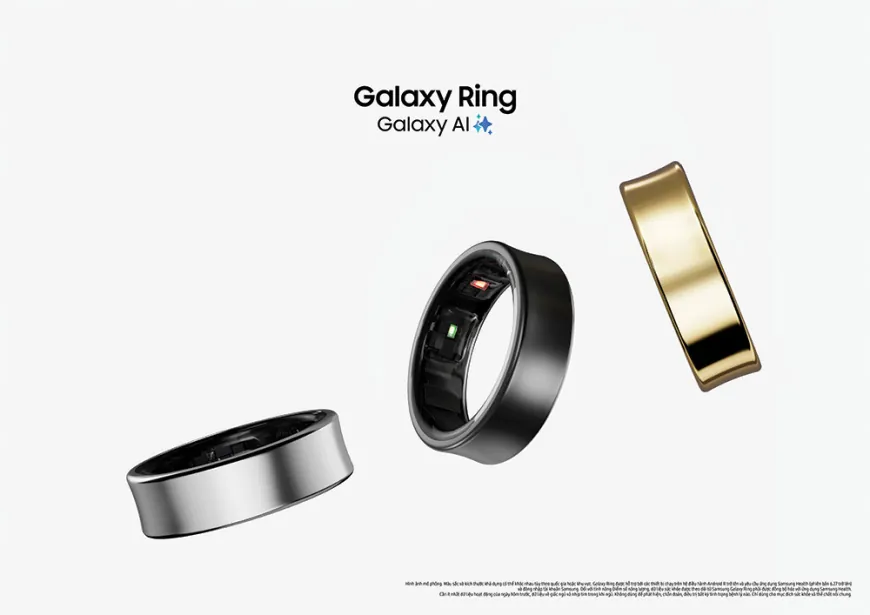 Nhẫn Galaxy Ring tích hợp trợ lý sức khỏe AI ‘tham chiến’ thị trường Việt Nam