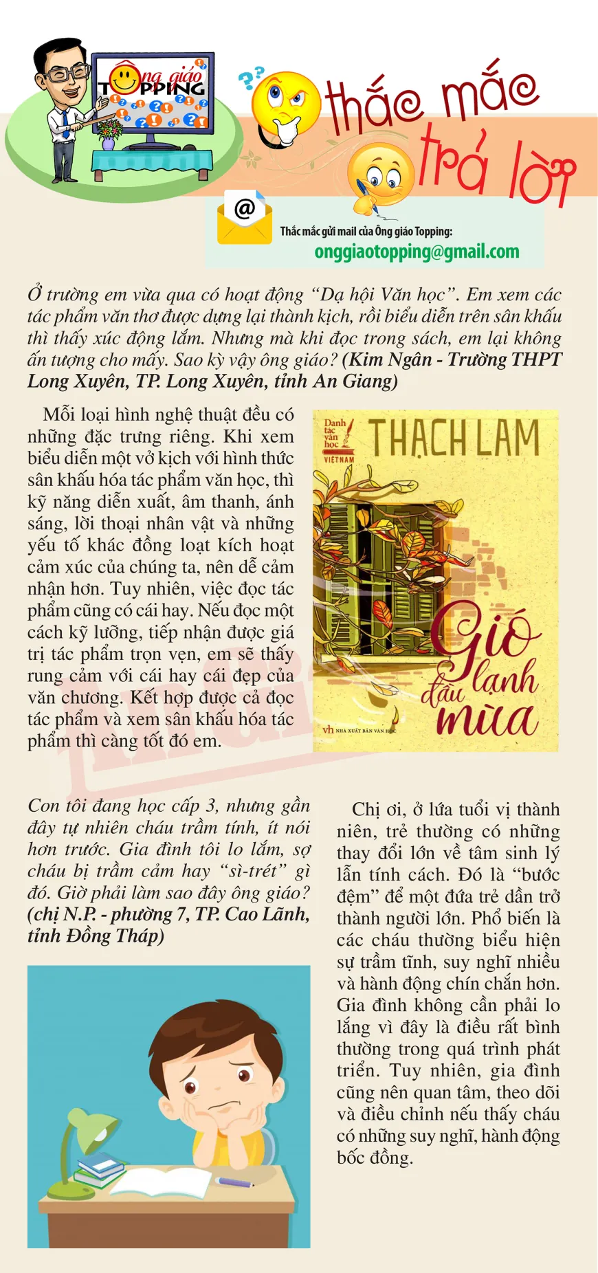 Làm bài bí quá có nhờ “AI” viết giùm, ổn không ông giáo?