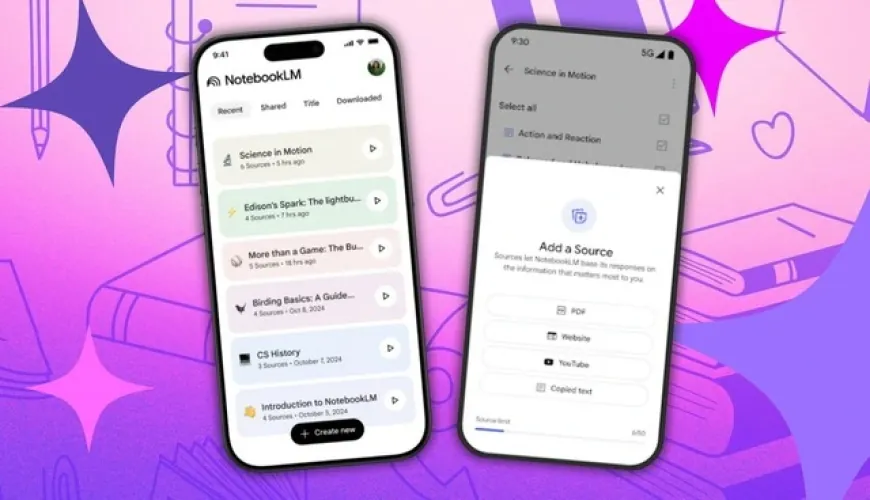 Công nghệ Tin tức công nghệ Công cụ AI NotebookLM mạnh mẽ đã có trên iOS và Android