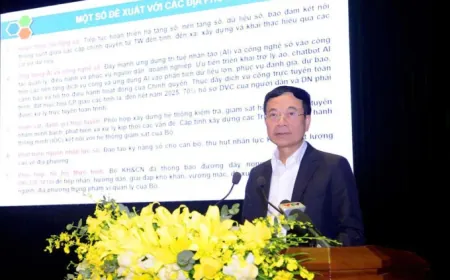 Đề xuất dùng AI, công nghệ số trong hoạt động chính quyền