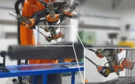 Robot thay thế công nhân lành nghề ở nhà máy drone