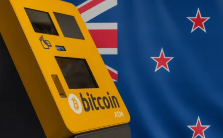 New Zealand cấm máy ATM tiền mã hóa, siết chặt chống rửa tiền