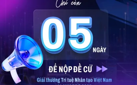 Giải thưởng AI Awards 2025 còn 5 ngày nhận đề cử