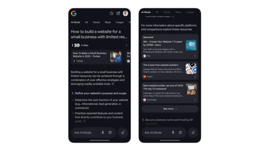 Google đưa quảng cáo vào sản phẩm AI
