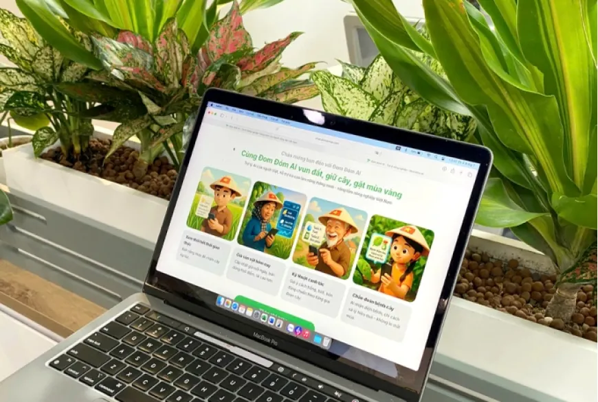 Trợ lý ảo Đom Đóm AI hỗ trợ nông dân Việt