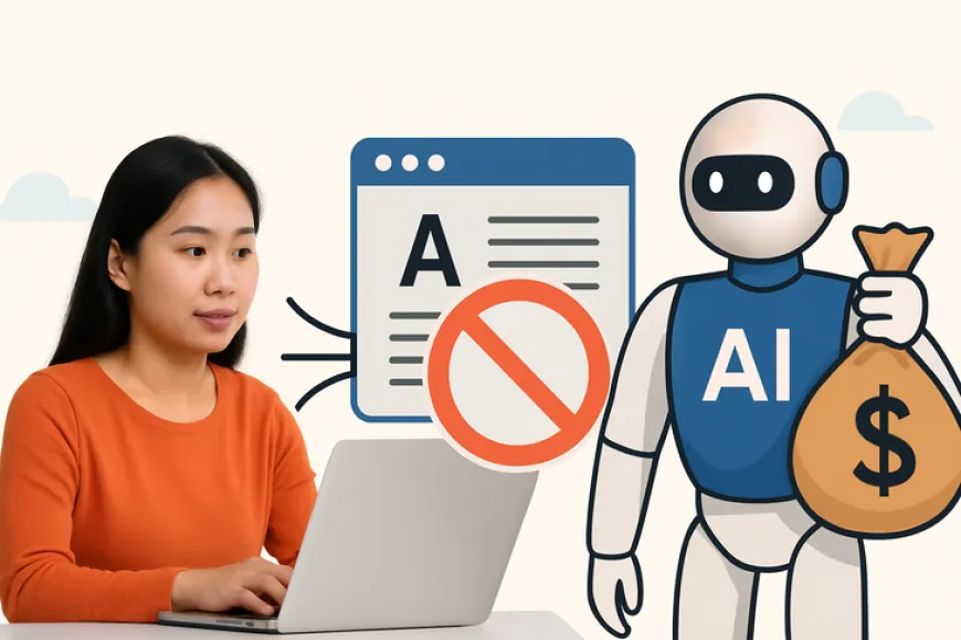 AI đang 'ăn cắp' lượt truy cập vào trang web: Chặn bot AI, đề xuất trả phí truy cập
