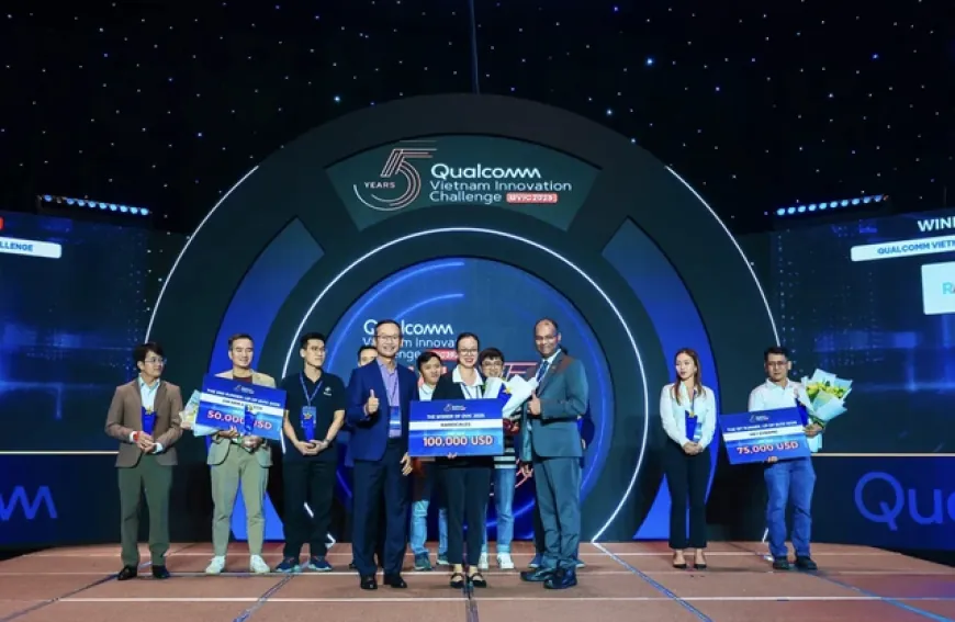 Qualcomm Việt Nam 2025 tôn vinh các startup công nghệ AI xuất sắc