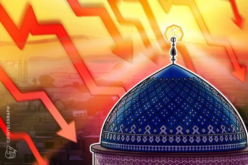 Dòng chảy tài sản mã hóa Iran sụt giảm 11% do xung đột Israel