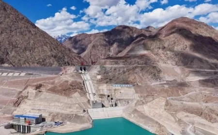 AI hỗ trợ xây siêu đập bê tông cao 247 m