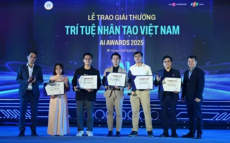 5 tài năng AI Việt được vinh danh tại AI Awards 2025