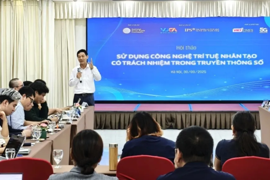 Công bố bộ quy tắc dùng AI có trách nhiệm trong truyền thông số