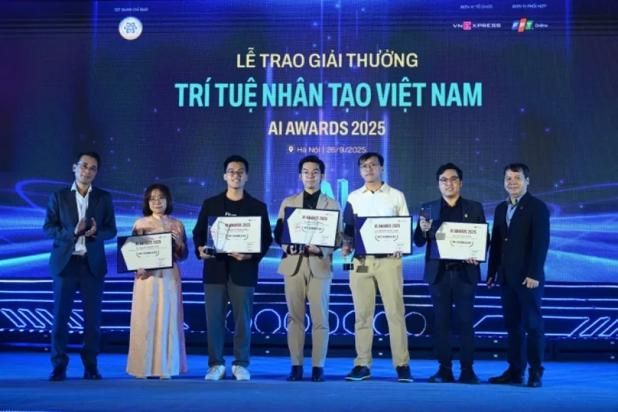 5 tài năng AI Việt được vinh danh tại AI Awards 2025