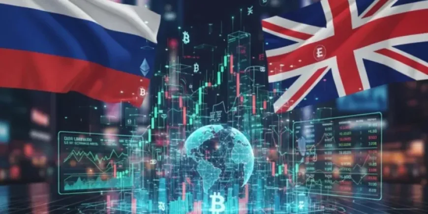 Nga vượt Anh trở thành thị trường tài sản mã hóa lớn nhất châu Âu