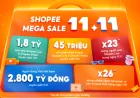 Hơn 45 triệu sản phẩm bán ra qua livestream và video tại Shopee 11/11