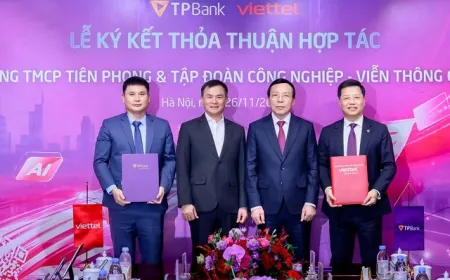 Hợp tác chiến lược thúc đẩy chuyển đổi số toàn diện giữa TPBank và Viettel