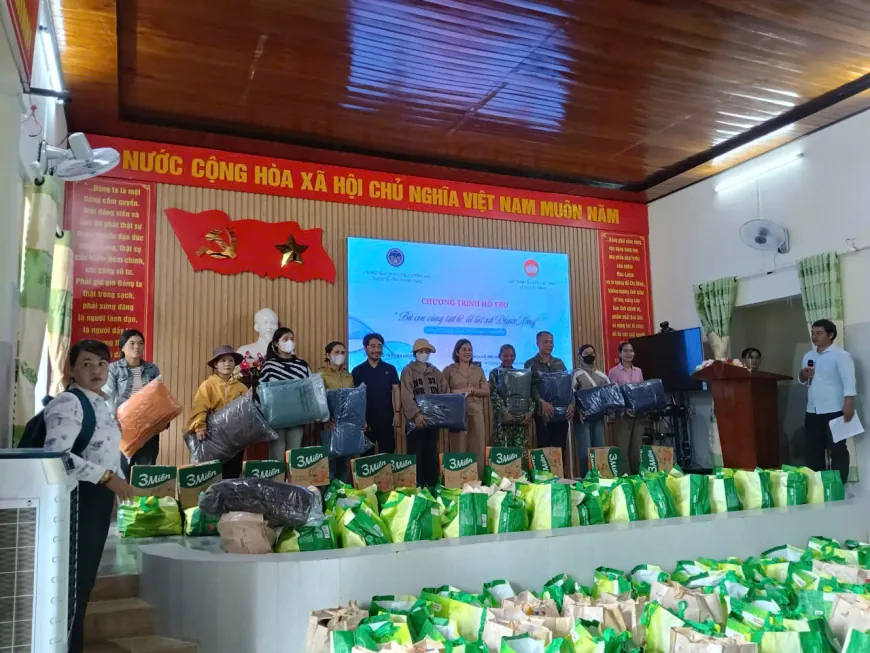 TGAC chung tay sẻ chia khó khăn cùng người dân xã Phước Năng – TP. Đà Nẵng