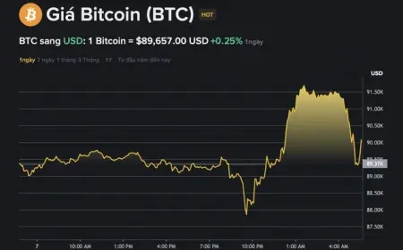 Giá Bitcoin hôm nay 8.12.2025: Thị trường dò đáy khi 2.000 BTC bất ngờ 'thức giấc'