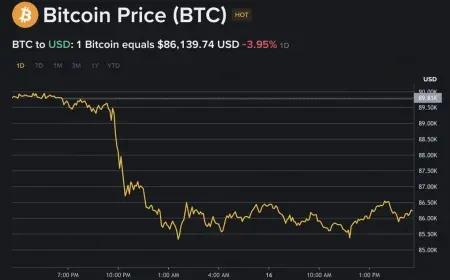 Bitcoin tiếp tục rơi tự do, thị trường tiền số đỏ lửa