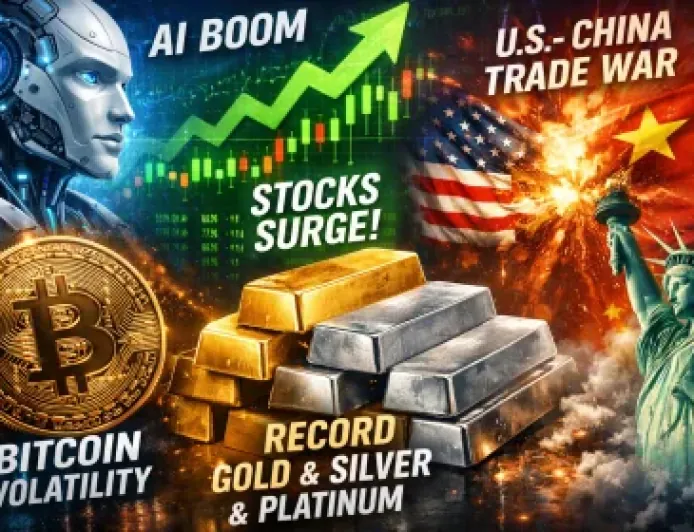 Kinh tế thế giới 2025: Giá vàng, bạc lập kỷ lục, rủi ro hệ thống gia tăng