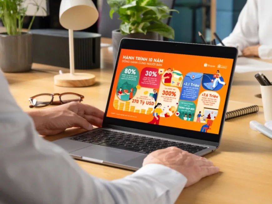 Shopee đánh dấu 10 năm hỗ trợ người bán với doanh số 270 tỷ USD