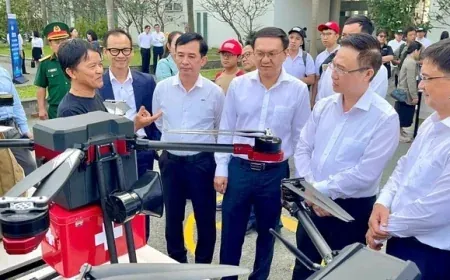 TP.HCM lần đầu thử nghiệm giao hàng bằng UAV