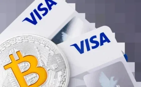Khối lượng chi tiêu qua thẻ tài sản mã hóa Visa tăng 525%