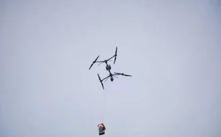 Thử nghiệm UAV giao máu, thuốc từ Cần Giờ ra Côn Đảo