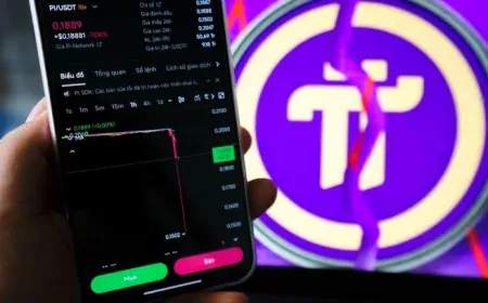 Giá tiền ảo Pi 'sập' mạnh đầu năm