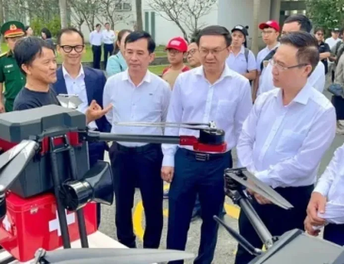 TP.HCM lần đầu thử nghiệm giao hàng bằng UAV