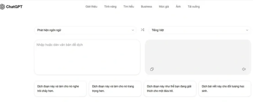 OpenAI âm thầm ra mắt ChatGPT Translate