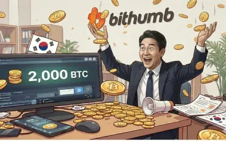 Sàn giao dịch tiền mã hóa Hàn Quốc tặng nhầm 2.000 Bitcoin cho mỗi người