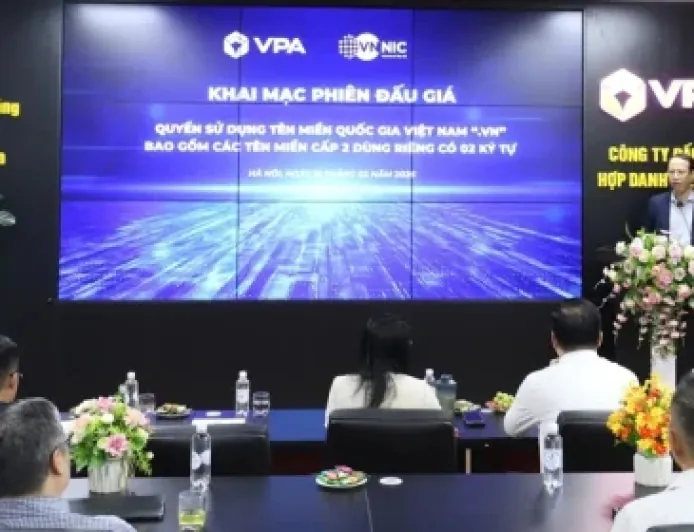 Một tên miền ".vn" trúng đấu giá tới 217 triệu đồng