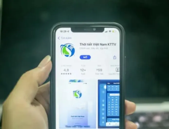 Ra mắt ứng dụng thời tiết Việt Nam, dự báo nắng mưa theo vị trí người dùng